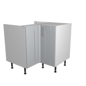Verona Grey L Shaped Corner Base Unit
