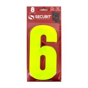 Hi Vis Self Adhesive Wheelie Bin Numbers