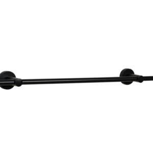 Flexi Fix Matt Black Epsom Towel