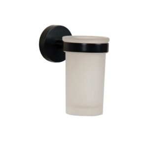 Flexi Fit Matt Black Tumbler And