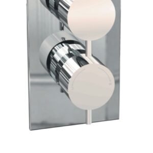 Dual Round Shower Valve