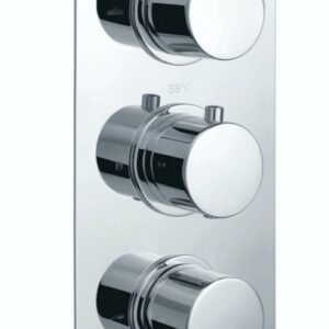 Triple Round Shower Valve