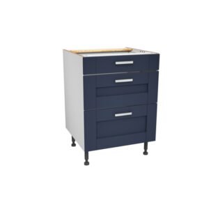 Verona Navy 3 Drawer Base Unit