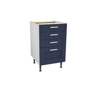 Verona Navy 4 Drawer Base Unit