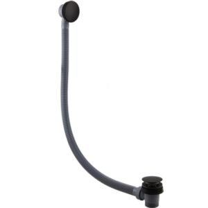 Black Bath Pop Up Waste