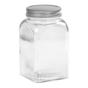 Glass Jar With Screw Top Lid