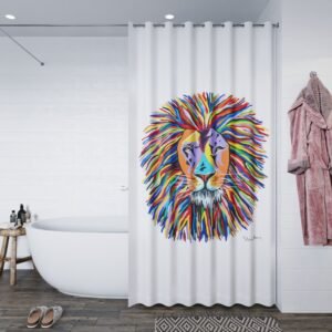 Lewis McZoo Shower Curtain