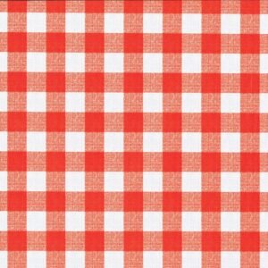 Manhattan Tablecloth - Avanti Red & White