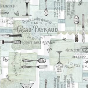 Manhattan Tablecloth - Gourmet Aqua