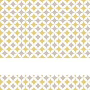 Monte Carlo Tablecloth - Amera Grey & Yellow