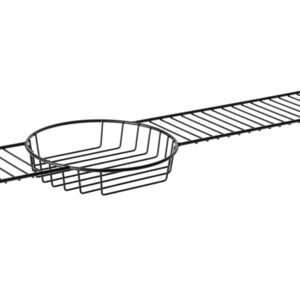 Over Bath Rack With Round Tray