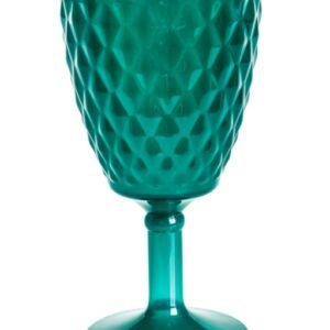 Tuscany Emerald Wine Glass