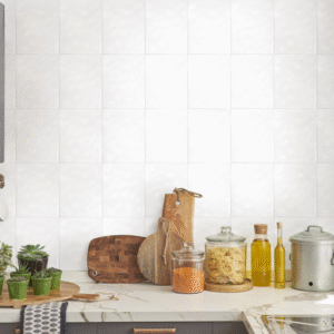 Gloss Bumpy White Wall Tile