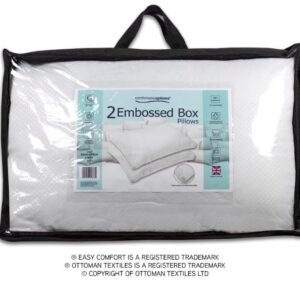 Embossed Box Pillows