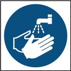 Wash Hands Symbol Sign