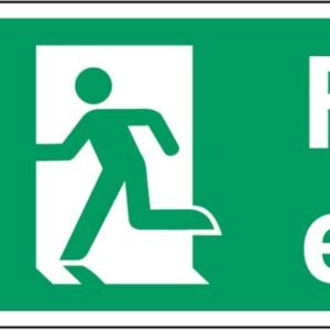 Fire Exit Arrow Up