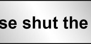 Metal Effect Shut Gate