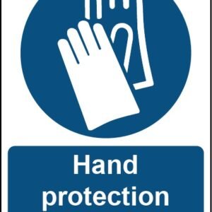 Hand Protection Must Be Worn Sign