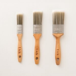 Bamboo Handle Flat Brush Set
