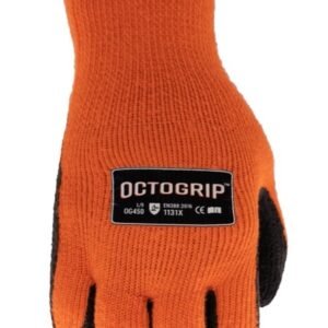 10g Winter Fleece Lined Glove with Foam Latex Palm