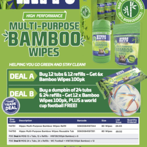 Multi Purpose Bamboo Wipes Deal B