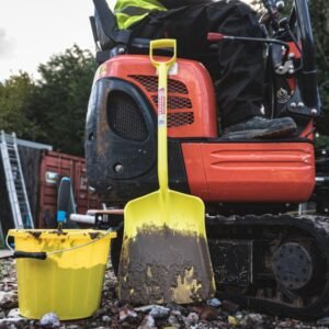 Shovel With 101cm Yellow Handle